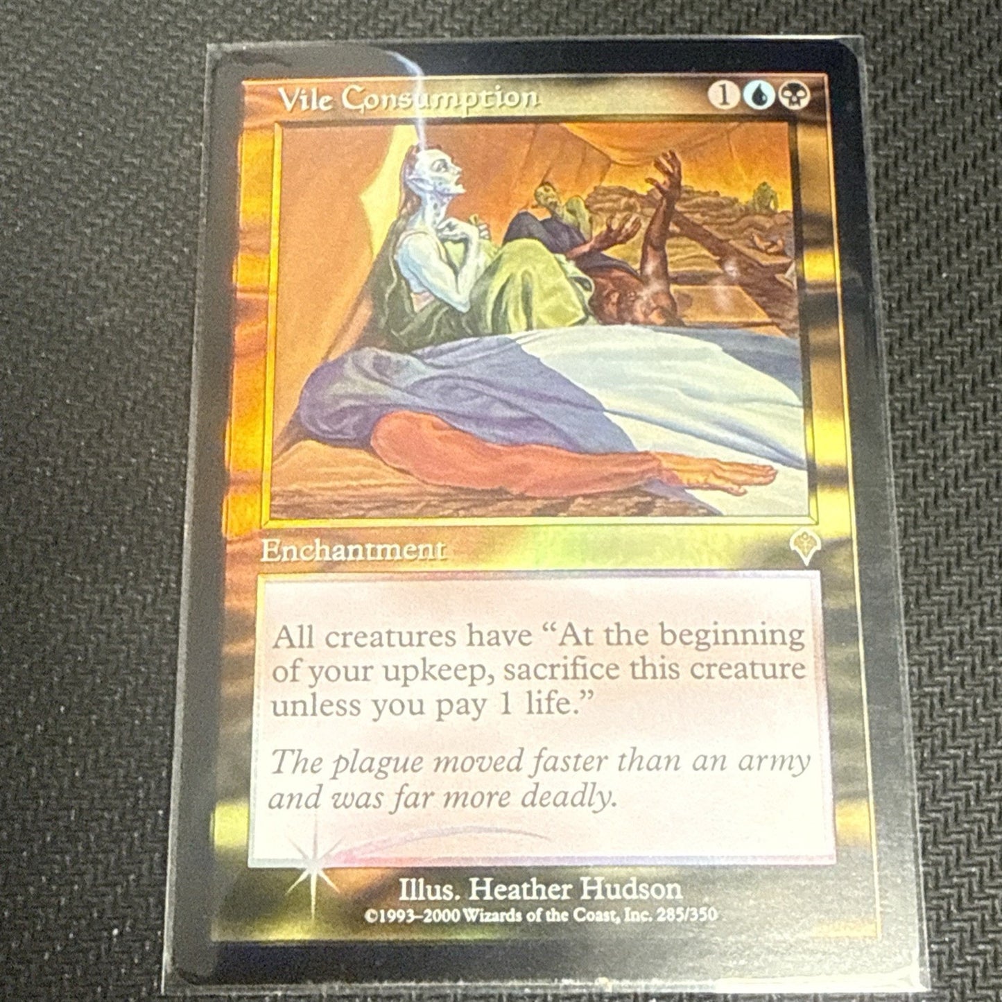 Wizards of the Coast MTG Vile Consumption Invasion Foil Uncommon