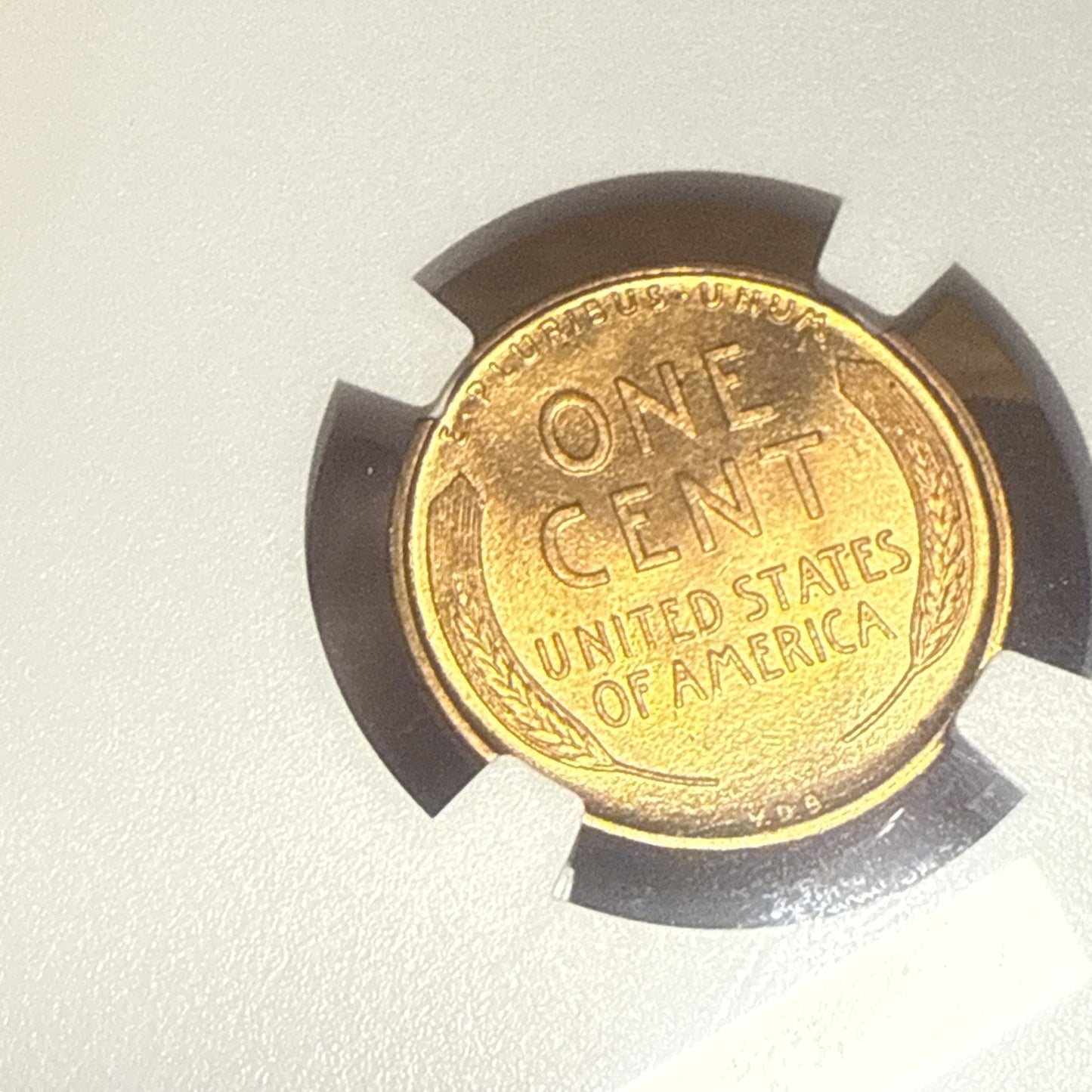 1909 VDB Lincoln Cent NGC MS 65 RD - Bullion Plus