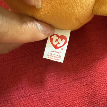 TY SWIPER the FOX BEANIE BABY - DORA the EXPLORER