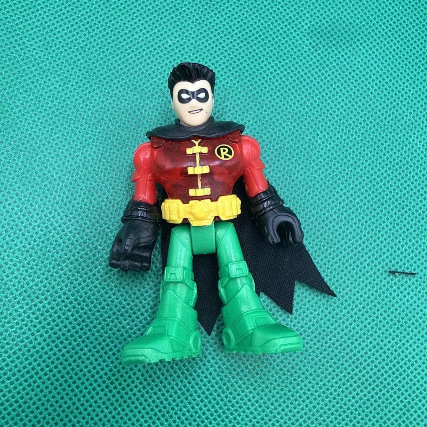 Fisher Price Imaginext DC Action Figure ROBIN Batman Sidekick Bat Tech Clear