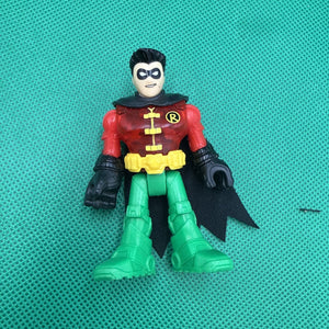 Fisher Price Imaginext DC Action Figure ROBIN Batman Sidekick Bat Tech Clear