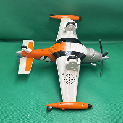 Disney Pixar Dusty Crophopper Talking Jet Planes Thinkway Toys NO REMOTE