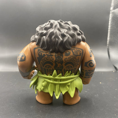 2016 Hasbro Disney 4” MAUI DEMIGOD Moana Movie figure cake topper HTF Hawaii