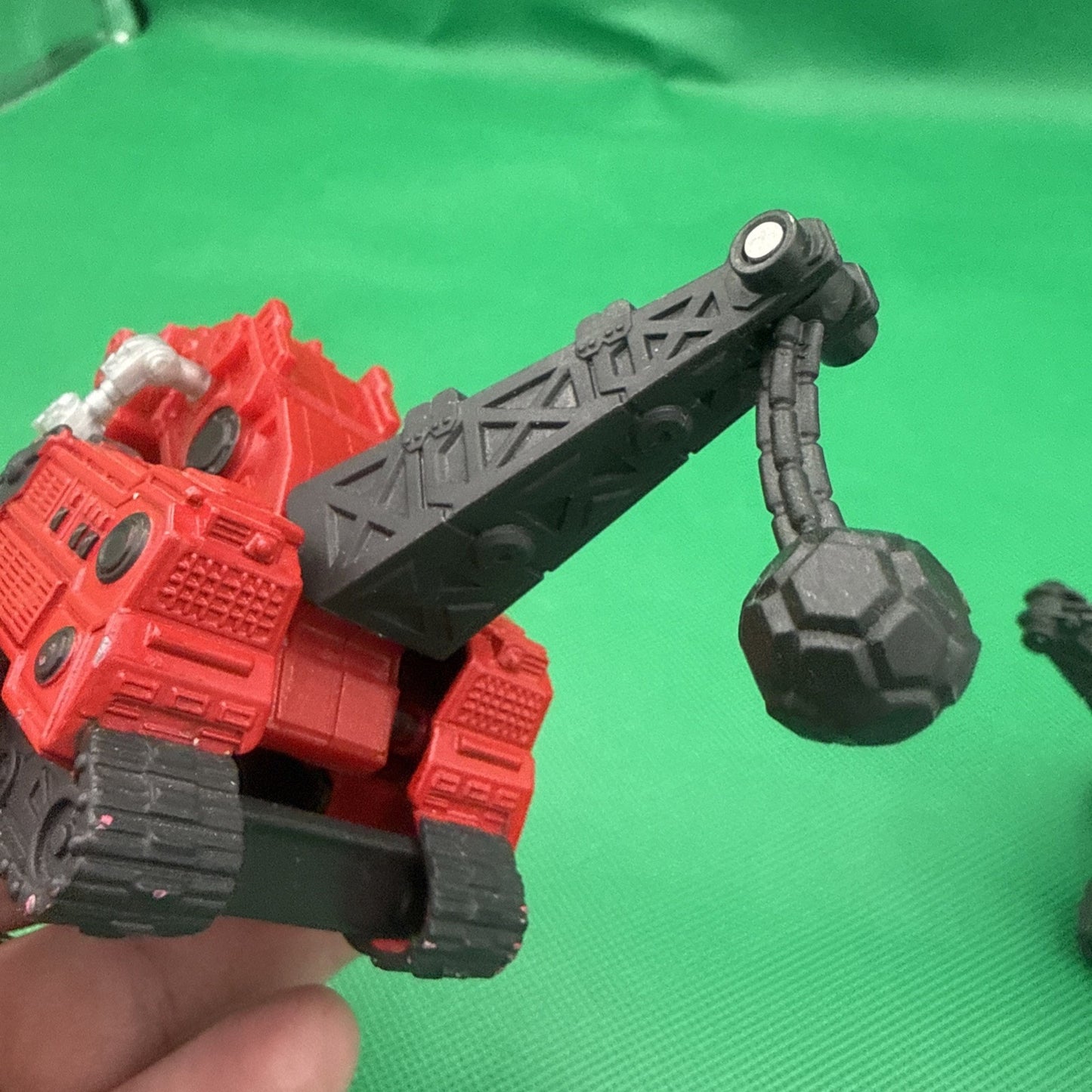 Mattel Dinotrux Ty Rux Figure Red Black T Rex Truck Diecast Toy 5" 2015