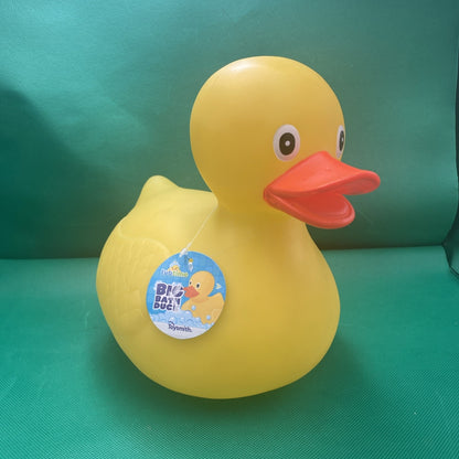 Jumbo Toysmith Yellow Rubber Duck Toy 8.5” x 9” x 6” Bath time Toy Giant Ducky