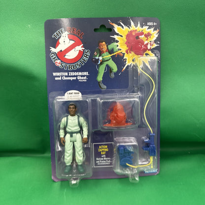 The Real Ghostbusters Winston Zeddemore Chomper Ghost Action Figure Kenner 2020