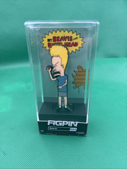 Figpin MTV Beavis And Butt - Head Enamel Pin 664 Brand New - toyscardscomics