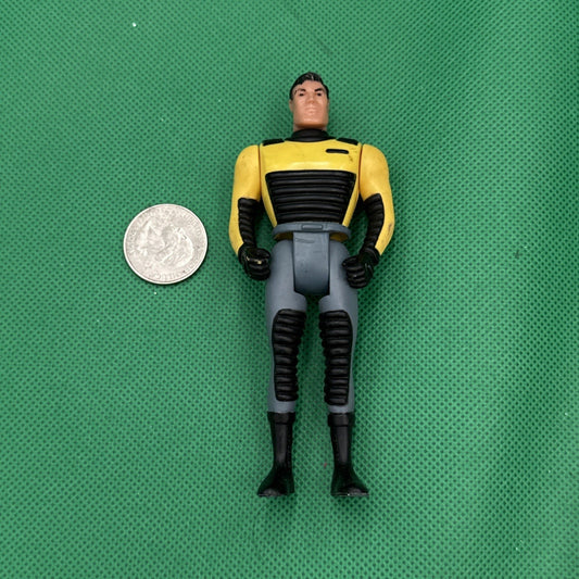 Figurine Batman Animated Series Bruce Wayne 4.5in Street Jet Kenner Loose Figure - toyscardscomics