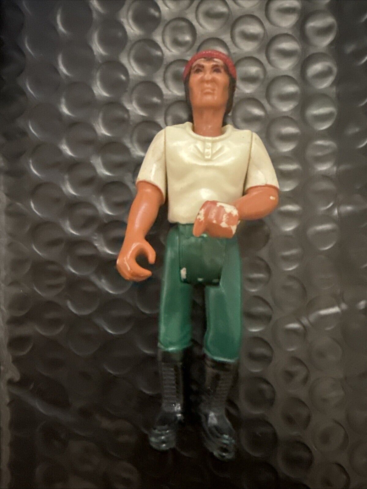 Fisher Price 1974 Lumberjack Hawk Adventure People Action Figure - toyscardscomics