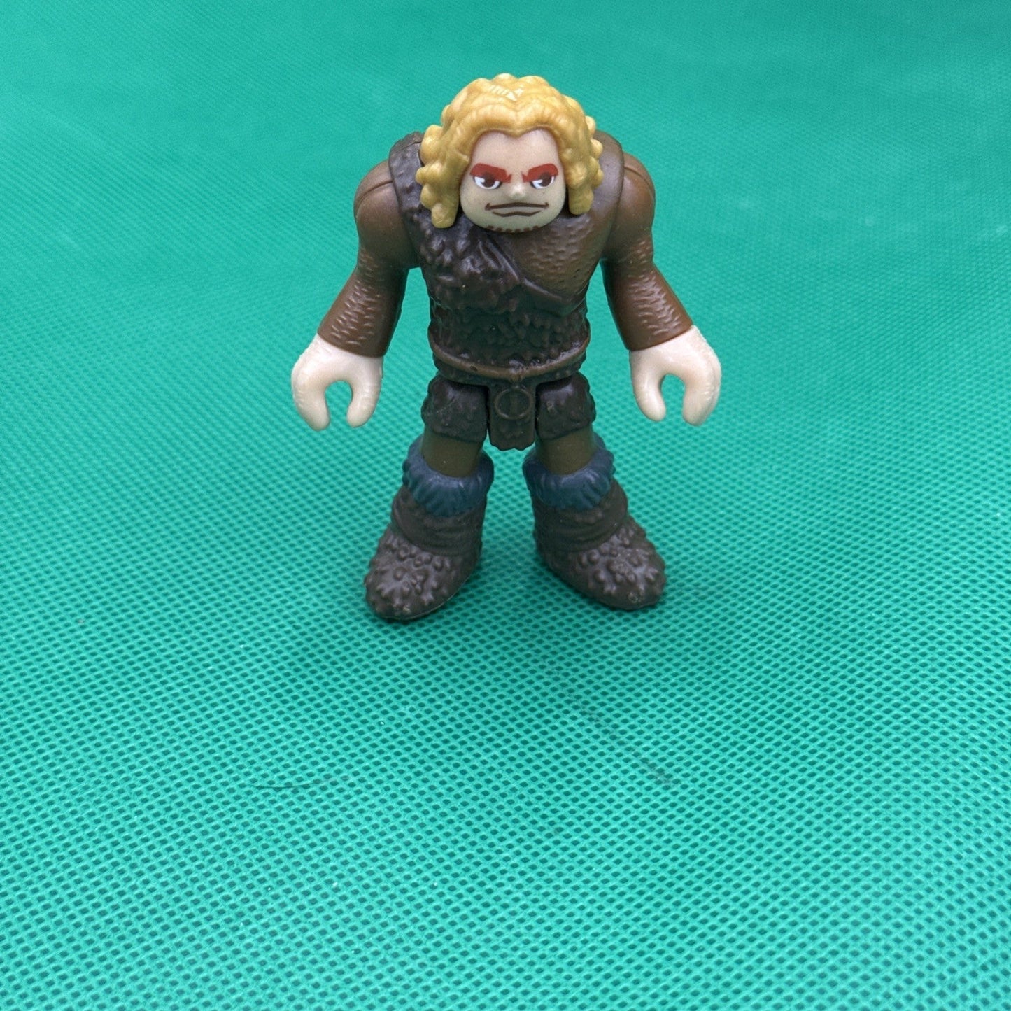 Fisher Price Imaginext Action Figure Ultra T - Rex CAVEMAN Warrior - toyscardscomics