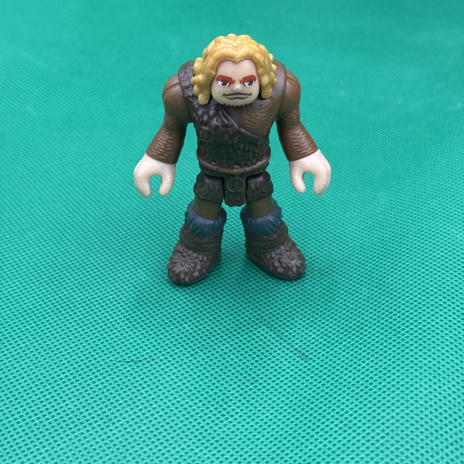 Fisher Price Imaginext Action Figure Ultra T - Rex CAVEMAN Warrior - toyscardscomics