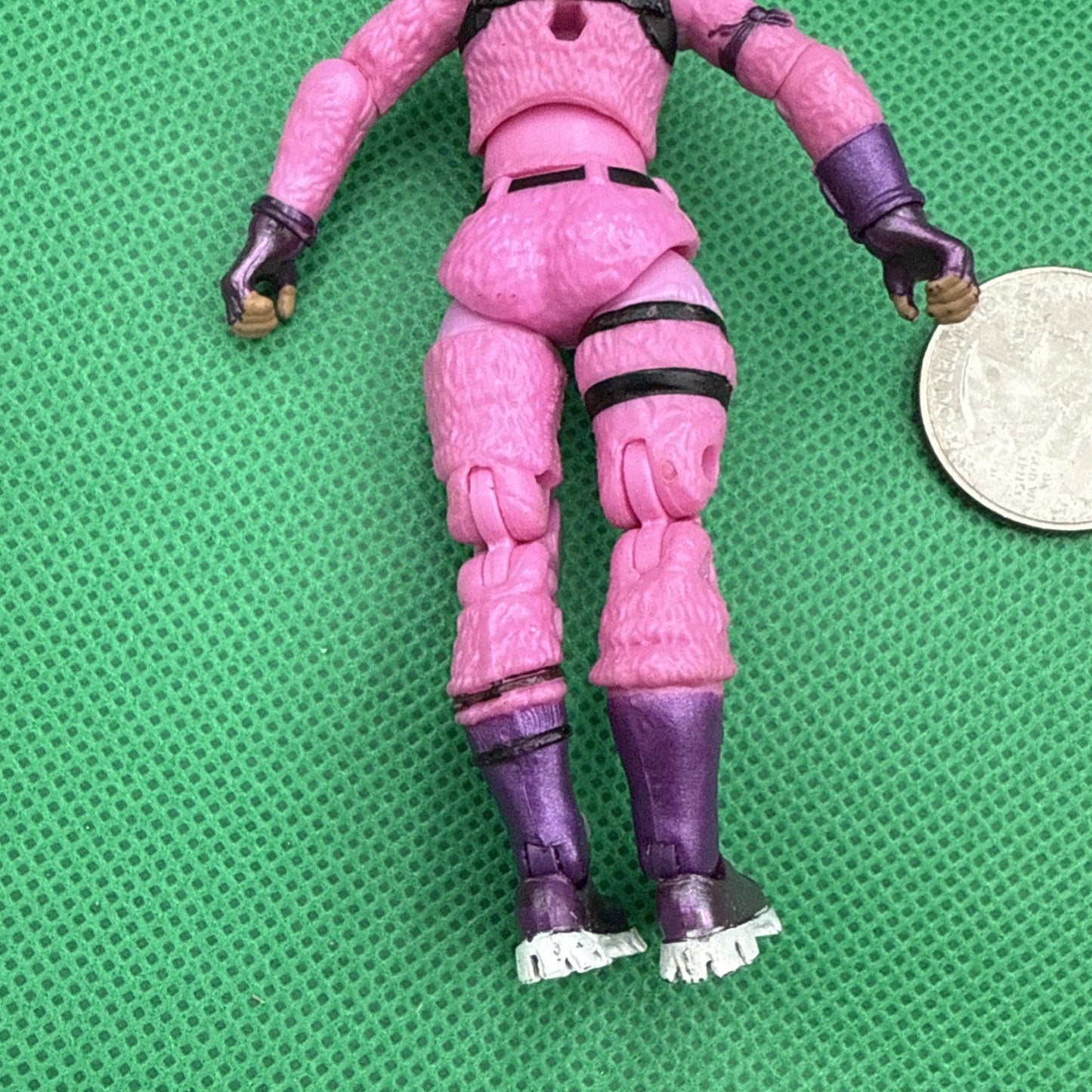 Fortnite Cuddle team leader Pink Bear 4" Action Figure 2018 Toy Jazwares - toyscardscomics