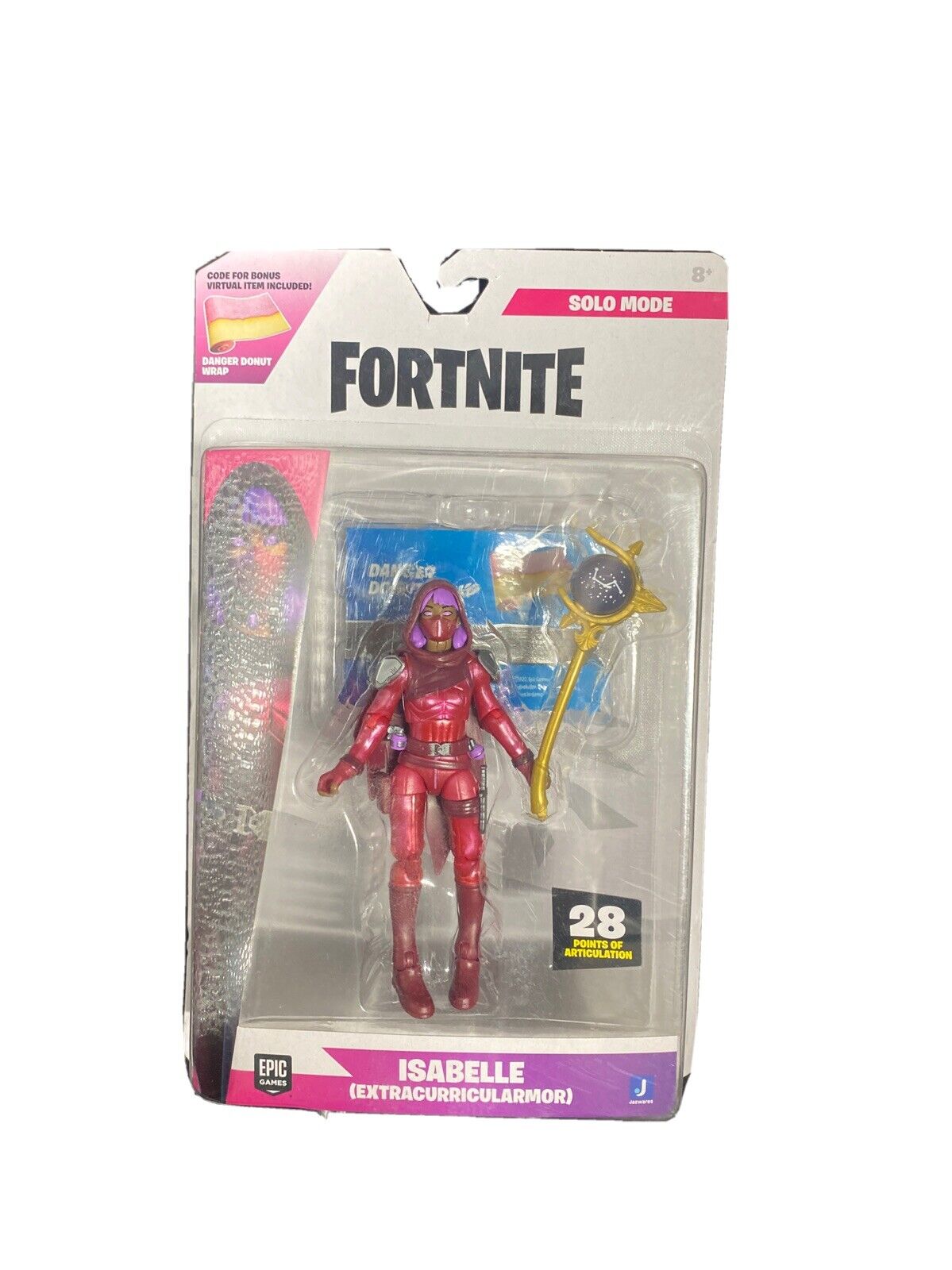 Fortnite Series 23 #239 Solo Mode ISABELLE EXTRACURRICULARMOR Figure NEW - toyscardscomics