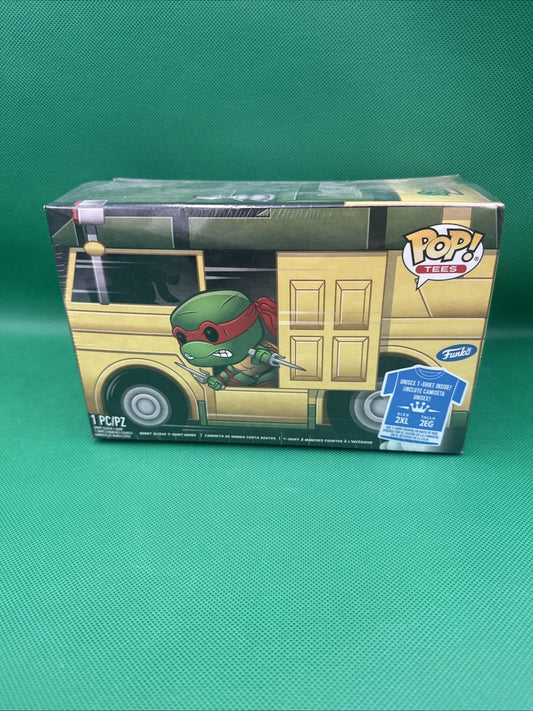 Funko Boxed Tee Teenage Mutant Ninja Turtles 2XL Never Worn Sealed Mint - toyscardscomics