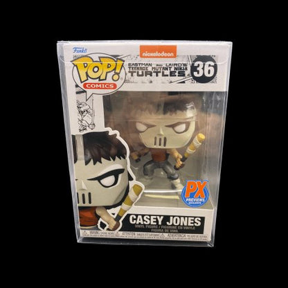 Funko Casey Jones PX Exclusive Pop with Protector - toyscardscomics