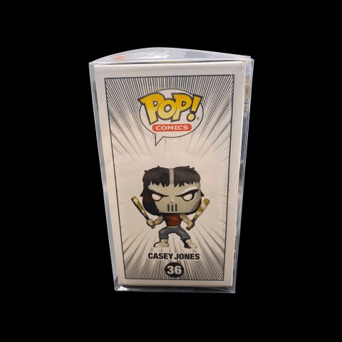 Funko Casey Jones PX Exclusive Pop with Protector - toyscardscomics