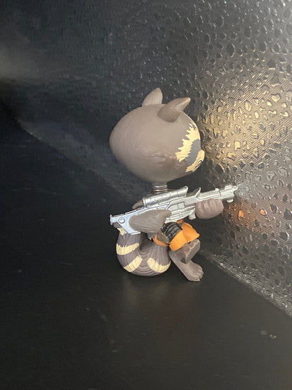 Funko Mystery Minis Bobble - head Guardians Of The Galaxy Rocket - toyscardscomics