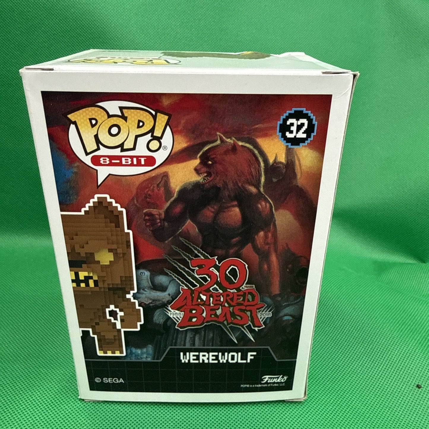 Funko POP! 8 - Bit Altered Beast Werewolf 32 Vinyl Figure - toyscardscomics