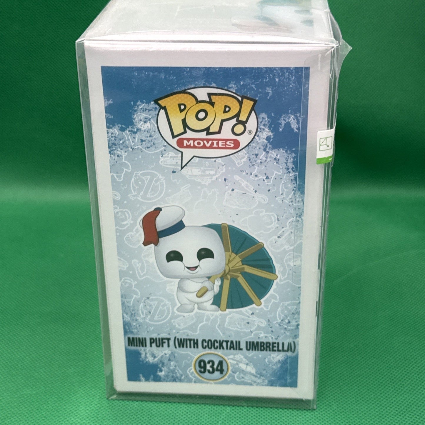 Funko Pop 934 Ghostbusters Mini Puft W/Cocktail Umbrella mint NIB w/protector - toyscardscomics