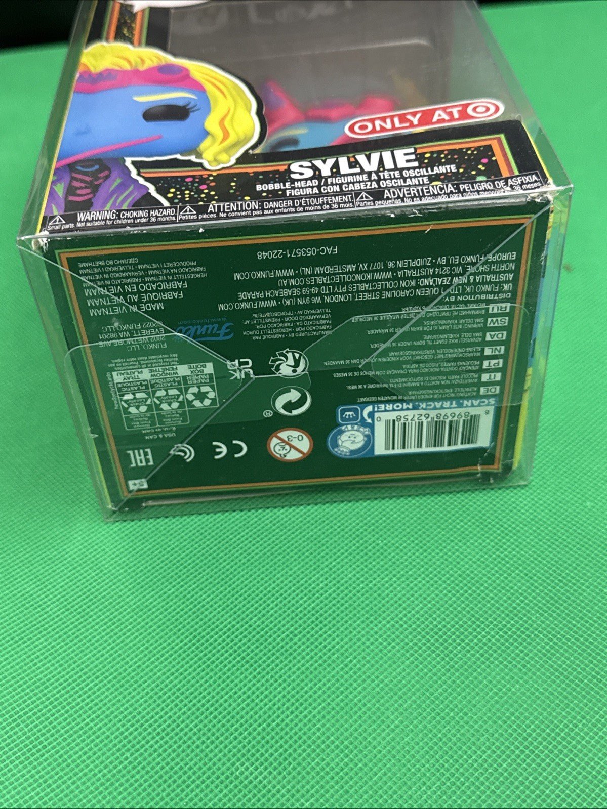 Funko Pop! 988 Marvel Loki - Sylvie (Blacklight) Target Exclusive - toyscardscomics