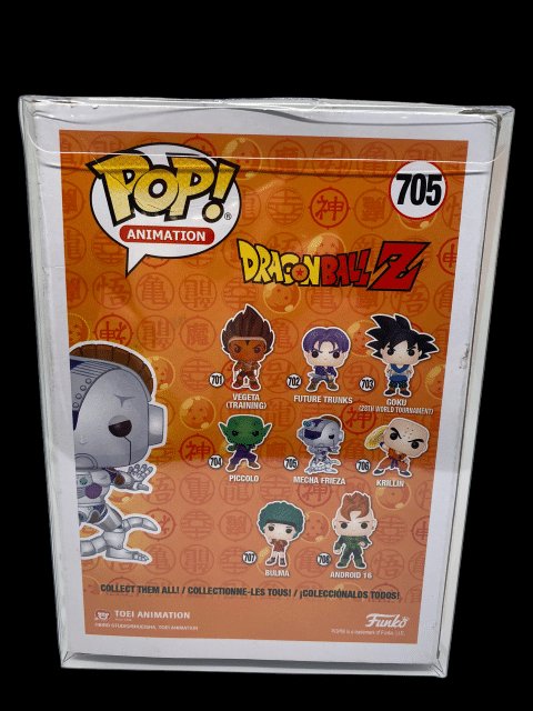 Funko PoP! Animation DragonBall Z "Mecha Frieza" 705 - with Pop Protector - toyscardscomics