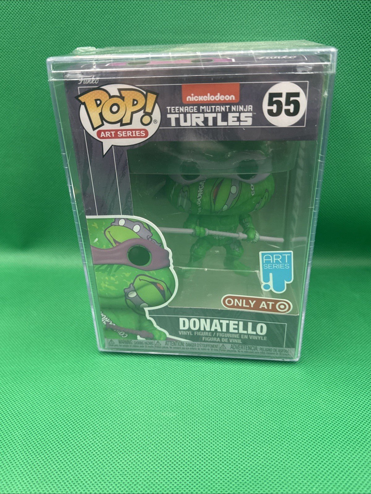 Funko Pop! ART SERIES : TMNT Donatello 55 Target - **NEW** (FAST SHIPPING) - toyscardscomics