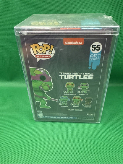 Funko Pop! ART SERIES : TMNT Donatello 55 Target - **NEW** (FAST SHIPPING) - toyscardscomics