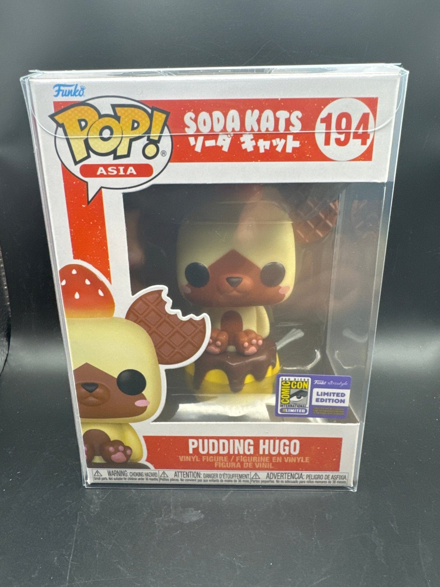 FUNKO POP! ASIA SDCC 2023 SODA KATS PUDDING HUGO EXCLUSIVE - toyscardscomics