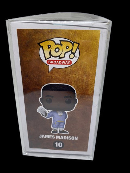 Funko PoP! Broadway Hamilton "James Madison" 10 with Pop Protector - toyscardscomics