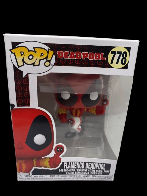 Funko PoP! Deadpool 778 with Pop Protector - toyscardscomics