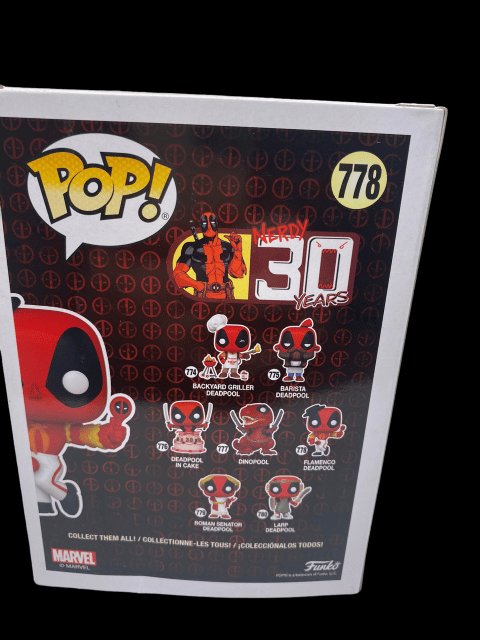 Funko PoP! Deadpool 778 with Pop Protector - toyscardscomics