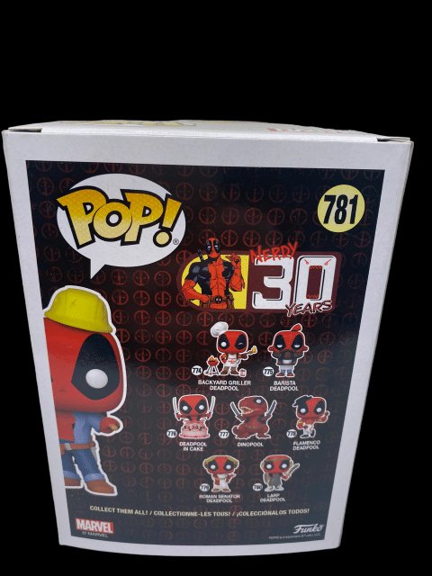 Funko PoP! DeadPool 781 with Pop Protector - toyscardscomics