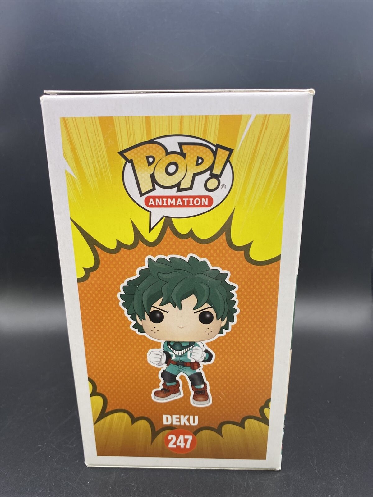 Funko Pop DEKU My Hero Academia #247 Vinyl Figure New Unopened Box. - toyscardscomics