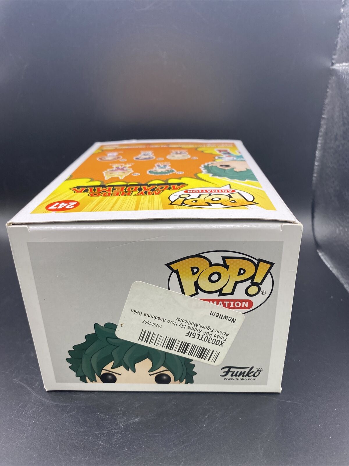 Funko Pop DEKU My Hero Academia #247 Vinyl Figure New Unopened Box. - toyscardscomics