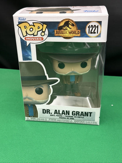 Funko Pop Dr. Alan Grant 1221 Jurassic World Dominion - toyscardscomics