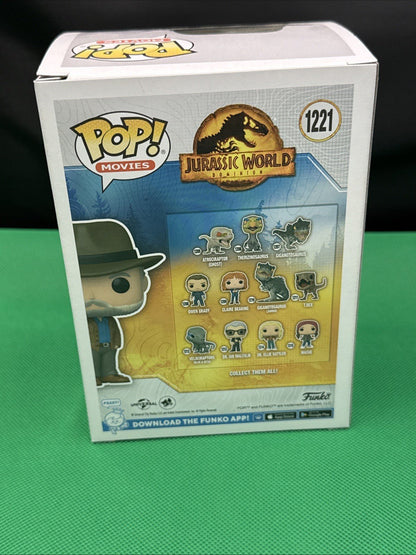 Funko Pop Dr. Alan Grant 1221 Jurassic World Dominion - toyscardscomics
