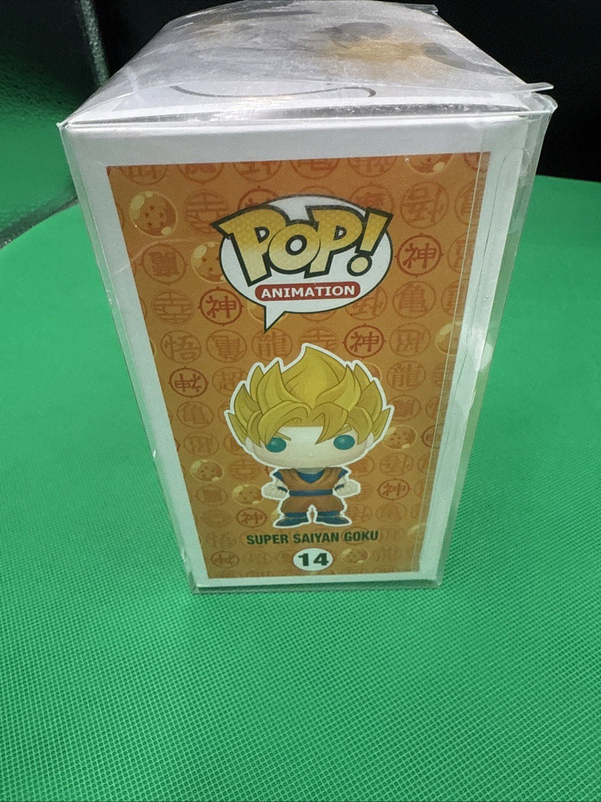 Funko Pop Dragon Ball Z Super Saiyan Goku 14 Signed - toyscardscomics