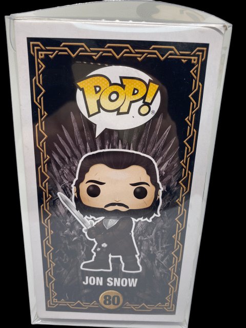 Funko PoP! Game of Thrones "Jon Snow" 80 with Pop Protector - toyscardscomics