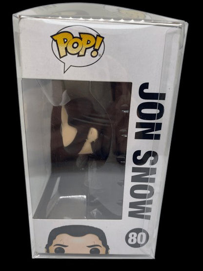 Funko PoP! Game of Thrones "Jon Snow" 80 with Pop Protector - toyscardscomics