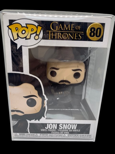 Funko PoP! Game of Thrones "Jon Snow" 80 with Pop Protector - toyscardscomics