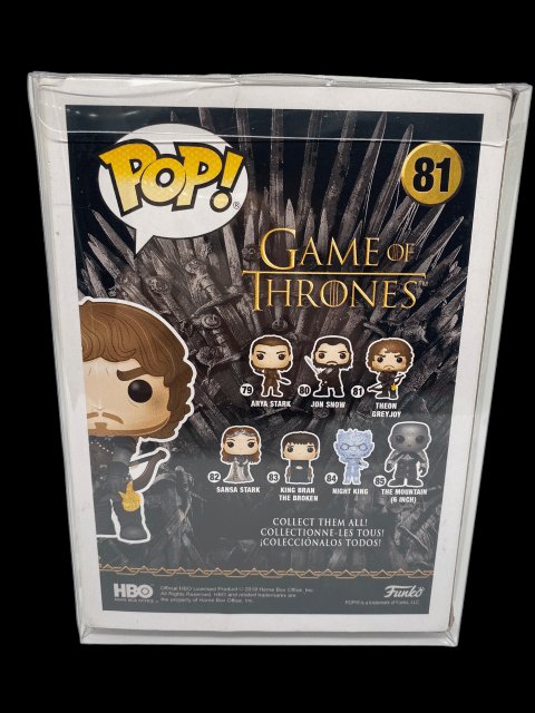 Funko PoP! Game of Thrones "Theon Greyjoy" 81 with Pop Protector - toyscardscomics
