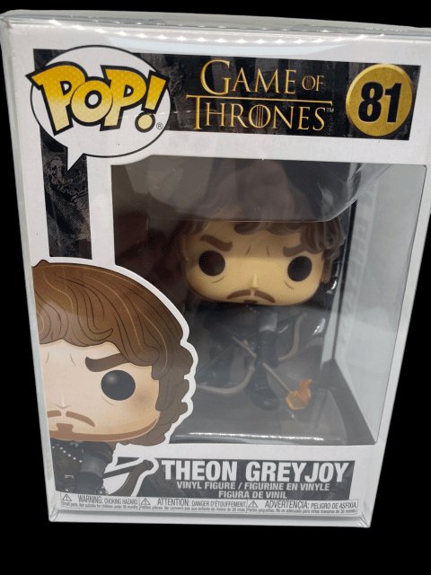 Funko PoP! Game of Thrones "Theon Greyjoy" 81 with Pop Protector - toyscardscomics