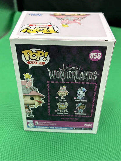 Funko Pop! Games: Tiny Tina's Wonderlands - Tiny Tina 858 Pink Hat Bunny - toyscardscomics