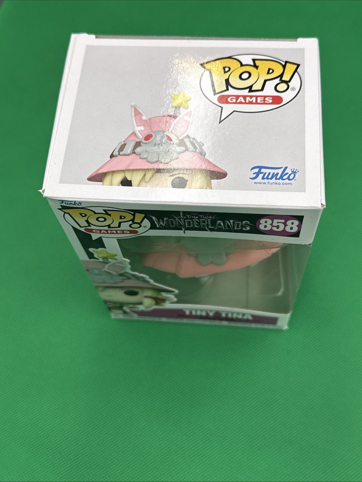 Funko Pop! Games: Tiny Tina's Wonderlands - Tiny Tina 858 Pink Hat Bunny - toyscardscomics