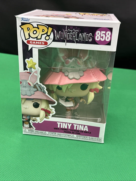 Funko Pop! Games: Tiny Tina's Wonderlands - Tiny Tina 858 Pink Hat Bunny - toyscardscomics