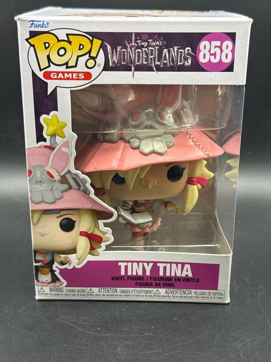 Funko POP! Games - Tiny Tina's Wonderlands Vinyl Figure - TINY TINA #858 - toyscardscomics