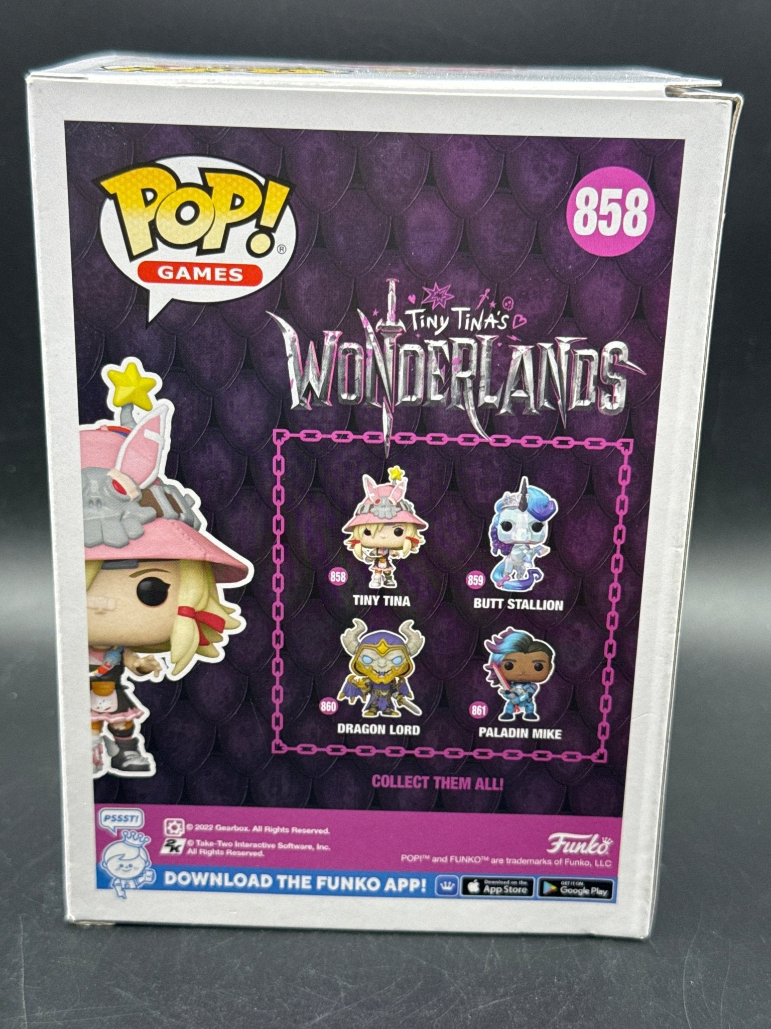 Funko POP! Games - Tiny Tina's Wonderlands Vinyl Figure - TINY TINA #858 - toyscardscomics