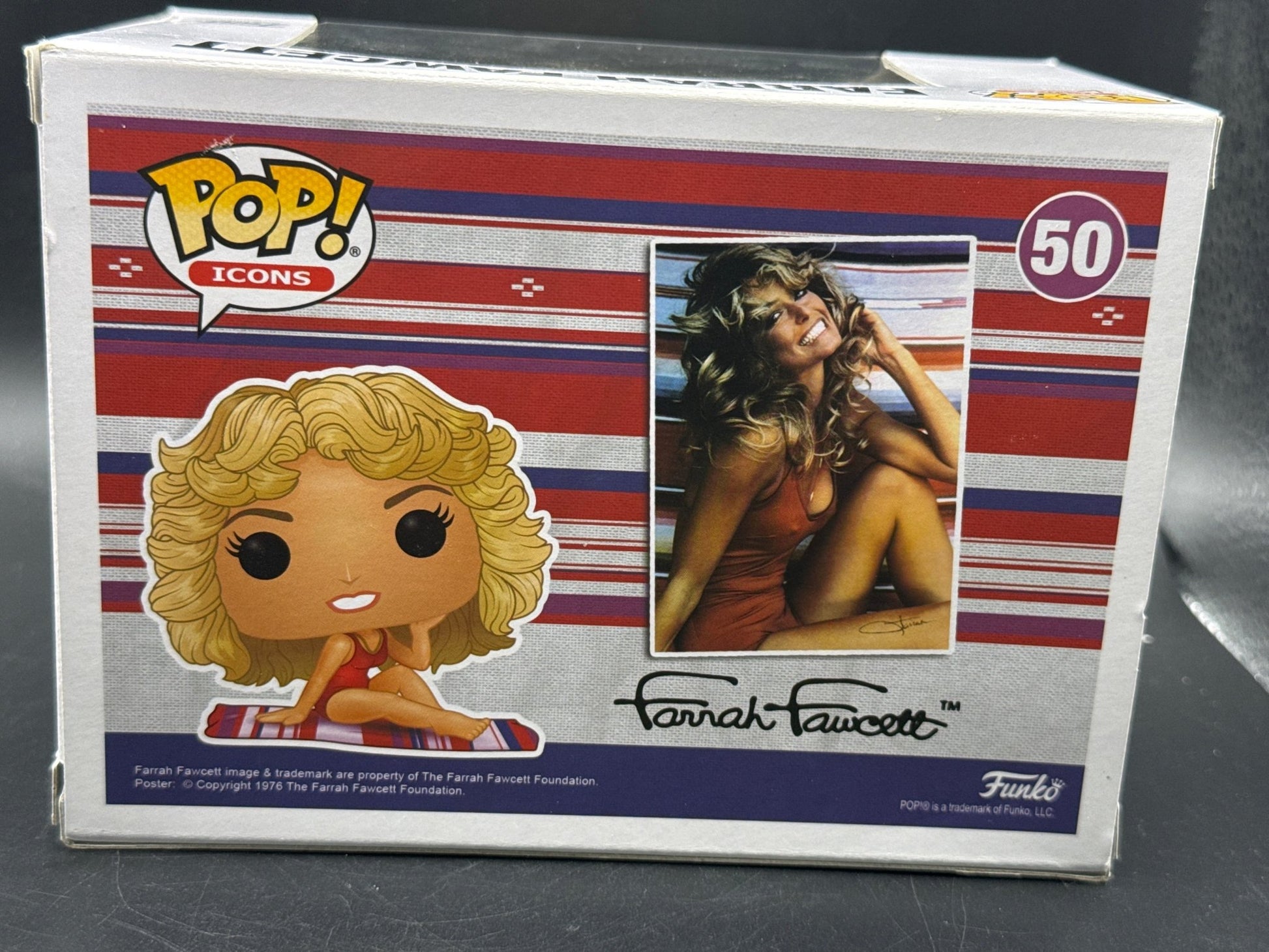 Funko Pop! Icons 50 Farrah Fawcett - toyscardscomics