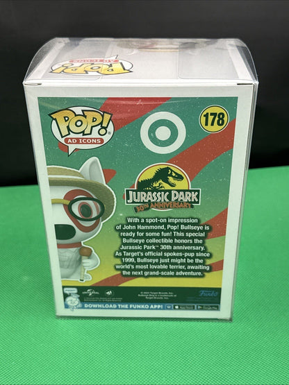 Funko Pop! Jurassic Park Bullseye John Hammond Target Exclusive - toyscardscomics