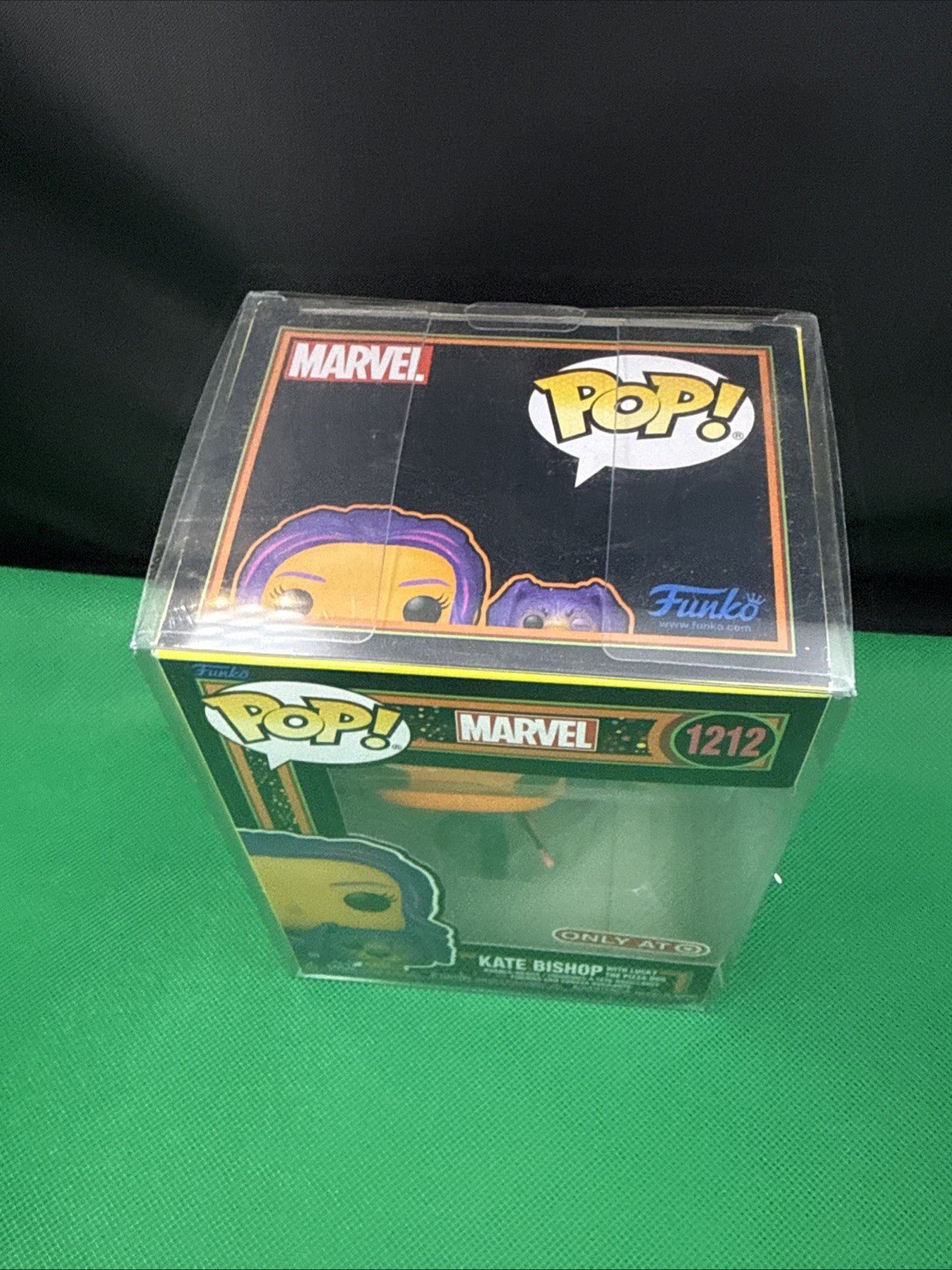funko pop kate bishop 1212 black light - toyscardscomics